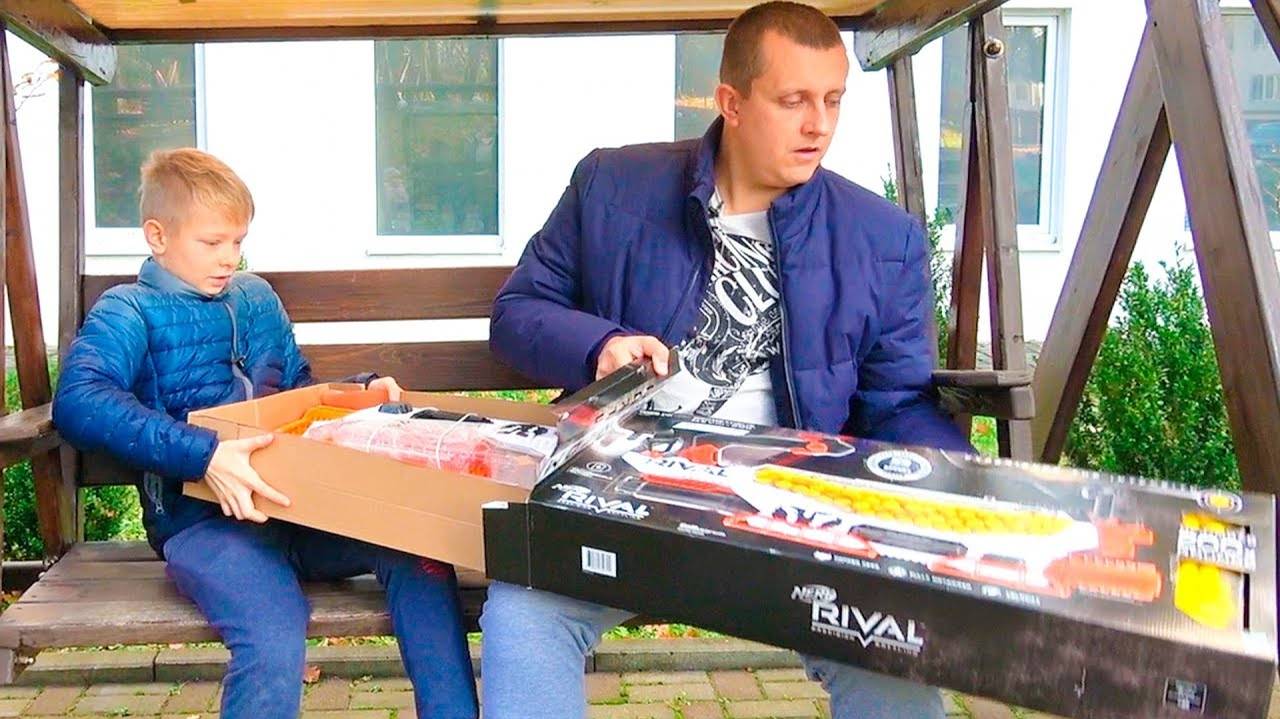 НОВЫЙ NERF RIVAL Nemesis 2018. БРОС ШОУ ГЕЙМС