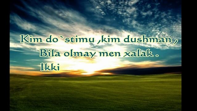 Ohunjon Madaliyev  Dardim Sig`mas Dunyoga