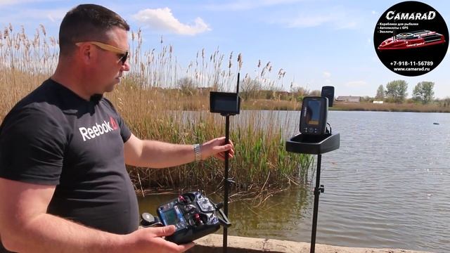 Обновленная версия прикормочного кораблика CamaraD SpeeD Solo 2023 года смотреть онлайн