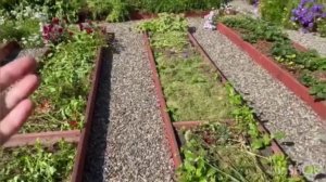 Наполнение приподнятых гряд