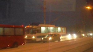 Автобус Scania CN113CLB (АН 952 22). Покатушки по Барнаулу в -35°C мороза.
