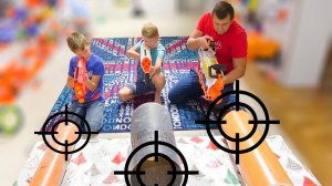 Саша vs Арсений vs Коля. Битва НЕРФОВ