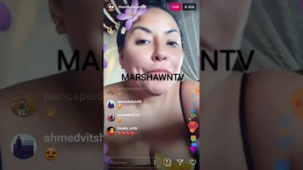 KIARA MIA INSTAGRAM LIVE
