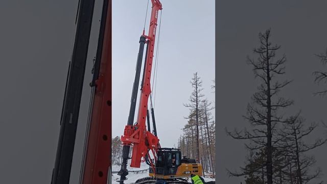 Буровая SANY SR155 техника серьёзная ☝️Drilling SANY SR155 Technique Serious ☝️