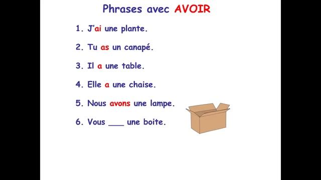 Learn French: TO HAVE (AVOIR) смотреть онлайн