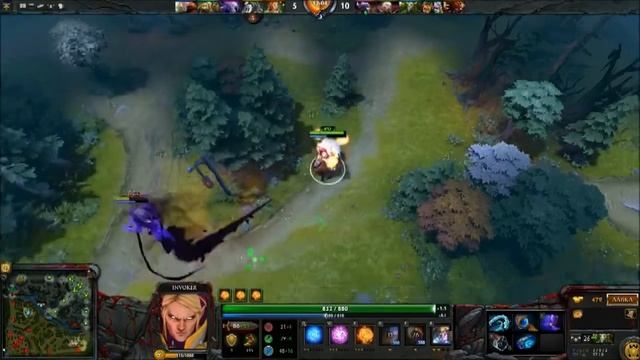 Dota 2 All Pick - или как я играю на инвокере))) смотреть онлайн