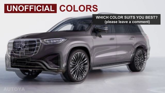 All-New 2025 Mercedes-Benz GLS - NEXT GENERATION Full-Size SUV With Index X168