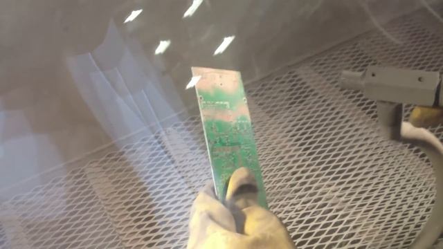 PCB Solder Mask Removal: Abrasive Sand Blasting 1 смотреть онлайн