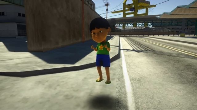 Cikgu Melati Melahirkan anak Abang Iz , Upin ipin Kaget ! GTA Lucu смотреть онлайн