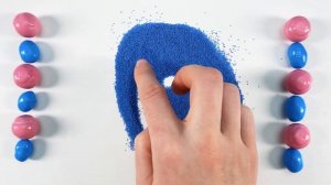 Цифры на Английском Языке для Детей из Яркого Песка!