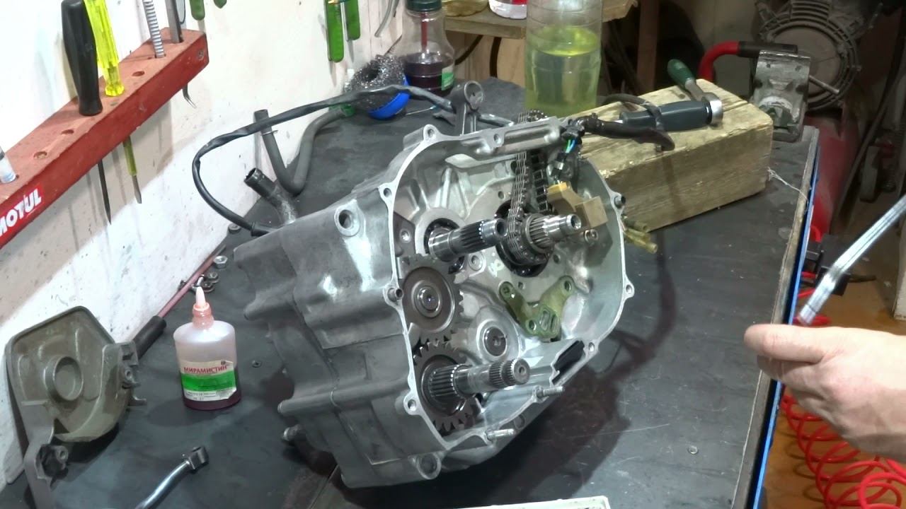 Сборка двигателя Honda Xlr250 Baja