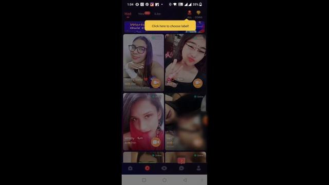 Free live video calling chat app।। Best video chat app only girls live।।Random video chat app 2023 смотреть онлайн