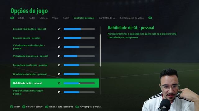 EAFC 24 - SLIDERS ! COMO DEIXAR O MÁXIMO DE REALISMO ! NOVA JOGABILIDADE ! CADENCIADO E REALISTA! смотреть онлайн