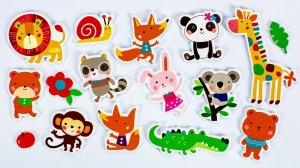 Развивающее Видео для Самых Маленьких. Животные для Детей.