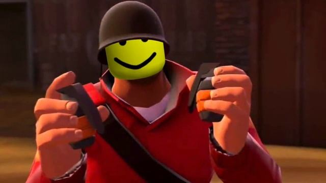 Team Fortress 2 - Rocket Jump Waltz but it's the Roblox Death Oof Sound смотреть онлайн