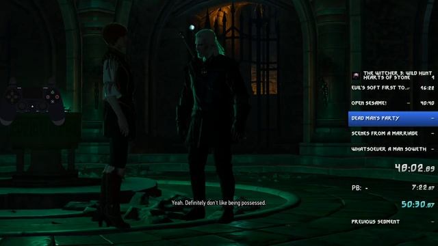 The Witcher 3 in 1:36:12 (Hearts of Stone speedrun) смотреть онлайн
