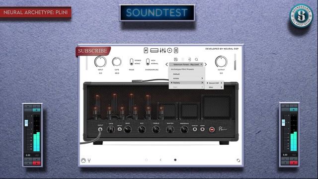 NEURAL DSP  ARCHETYPE PLINI - SOUNDTEST