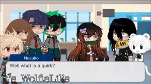 Mha Meets Nezuko!|| Kinda short || It’s_WolfieLil’s