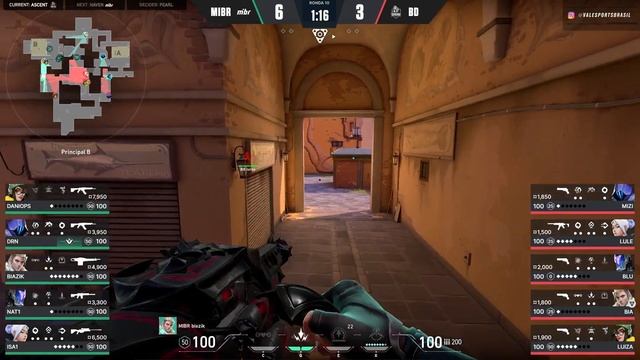 Black Dragons x MIBR (Mapa 1: Ascent) | VALORANT Game Changers Brazil смотреть онлайн
