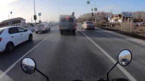 Мопед JT-50 прохват по объездной