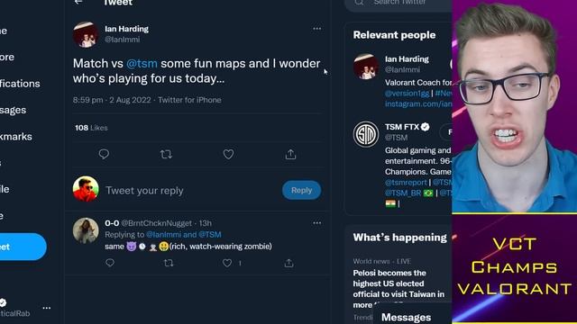 Zombs to Version1 LEAKED by Zellsis: Leaving Sentinels?! 😳 VALORANT News смотреть онлайн