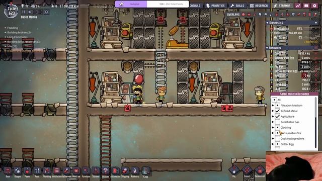 Man, Shove Voles Eat A Lot - More Food for Dupes - Based Mamba VOD Part 34 - Oxygen Not Included смотреть онлайн