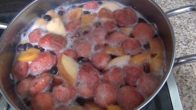 Fruit Drink Apple, Strawberry, Peach Blueberry . Kompot #6 смотреть онлайн