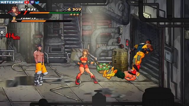 Stage 3 Full Combo Mania+ Blaze - Streets of Rage 4 смотреть онлайн