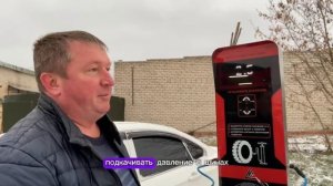 Бесплатная подкачка шин на автозаправке