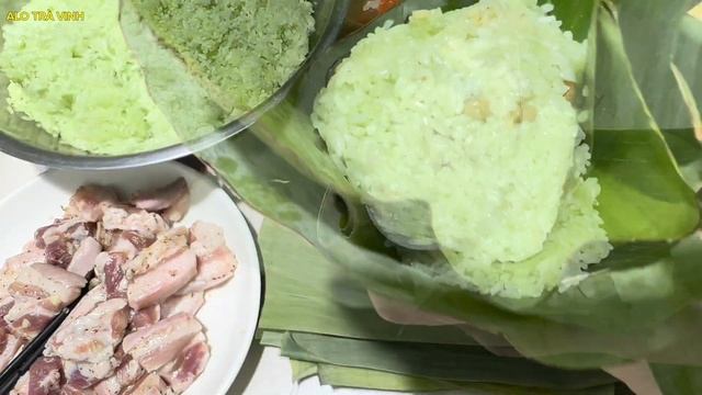 Gói BÁNH Ú Đậu Thịt Cấp Tốc Ngon Đúng Vị Xưa, Chỉ 1 Tiếng Là Có Ăn- Meat sticky rice cake смотреть онлайн