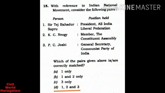 CIVIL WORLD MALAYALAM PRELIMS QUESTION PAPER PART 1 IN MALAYALAM смотреть онлайн