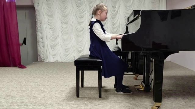 Молодцова Наталия, 7 лет А.Диабелли Рондо смотреть онлайн