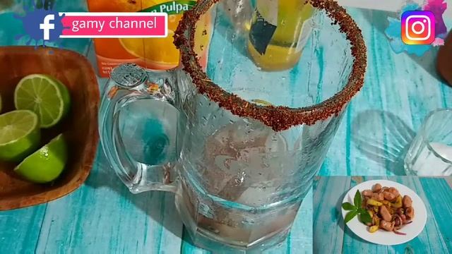Michelada de naranja ,bebida con cerveza bebida Mexicana , súper fresca ! смотреть онлайн