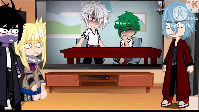 Pro Heroes and LOV react to Hisashi teaches math to deku || mha/bnha || Gacha club || смотреть онлайн