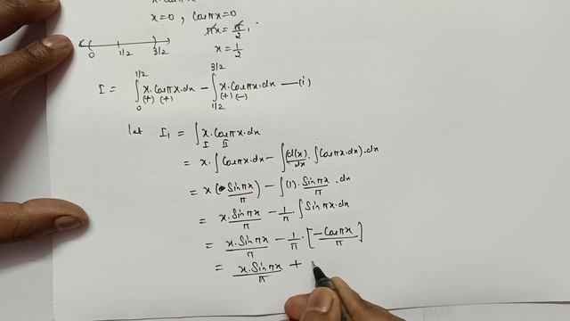 Evaluate the following: int_{0}^{3 / 2}|x cos pi x| d x l integral 0 to 3/2 xcospix смотреть онлайн
