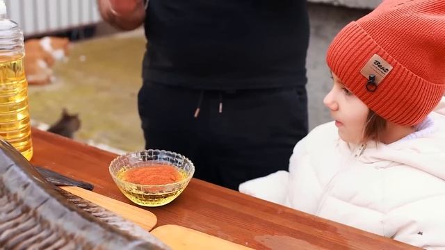 Every man need to know that recipe - Baked sturgeon in the oven | GEORGY KAVKAZ смотреть онлайн