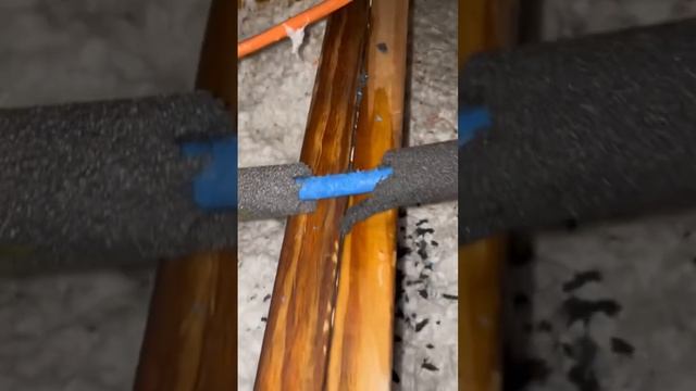 Major water damage caused by… #plumbing #leak #trades #plumber #fyp смотреть онлайн