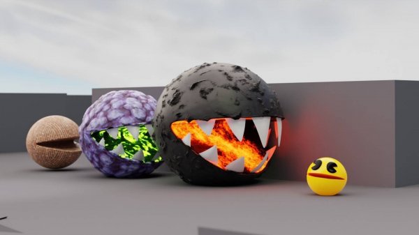 Pacman Vs Супер Монстры, новая подборка