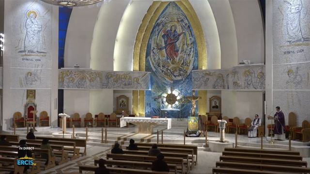 Iași (catedrală): Sfânta Liturghie și Sfântul Rozariu în direct (vineri, 8 martie 2024) смотреть онлайн