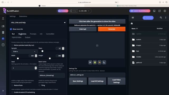 Easy AI Video Creation: Tutorial | Deforum | Rundiffusion |aivideo |beginner