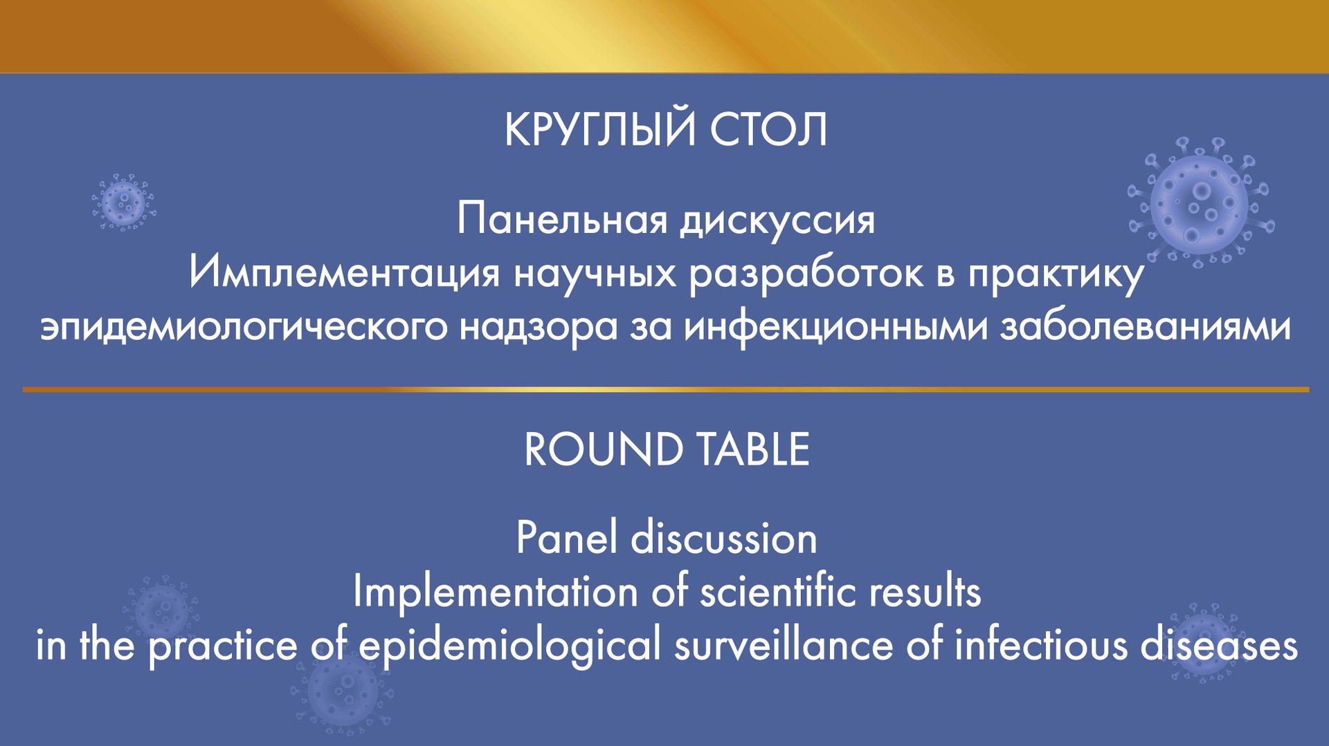 Round Table. Panel Discussion