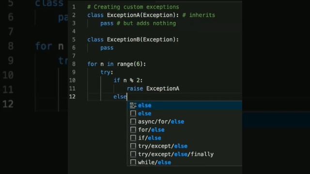 In #Python, you can create your own #exception, and later raise them in different circumstances. смотреть онлайн