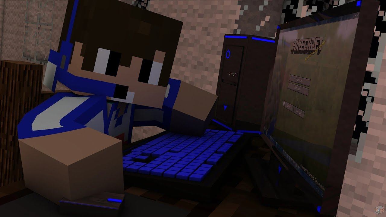 Майнкрафт, но я открыл свой компьютерный клуб смотреть онлайн