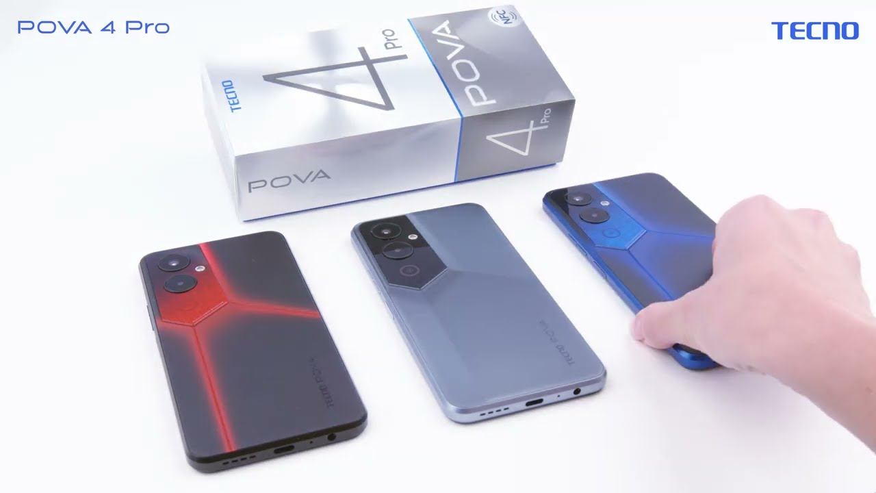 Распаковка POVA 4 Pro