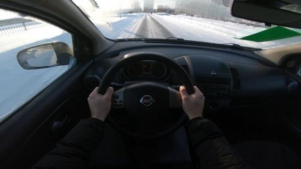 2007 Nissan Note 1.6L (110HP) POV TEST DRIVE