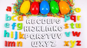 Английский Алфавит! Яйцо-сюрприз!