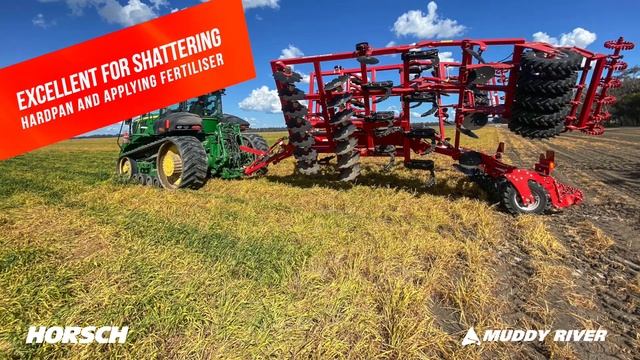 Horsch Tiger 6MT For Tillage, Mixing Residue And Cultivation In One Pass.