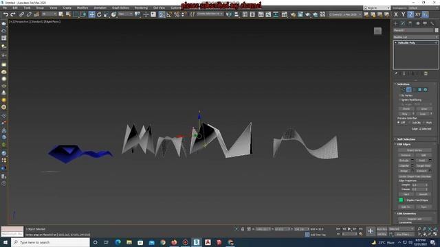 How to create Tensile Structures with 3d max _ BEND TENSILE смотреть онлайн