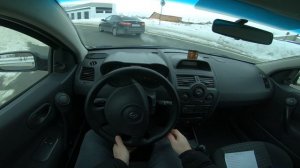 2007 RENAULT MEGANE 1.4L (98) POV TEST DRIVE