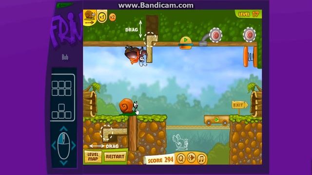 SnailBob 2 часть. #3 15-18 уровень. смотреть онлайн